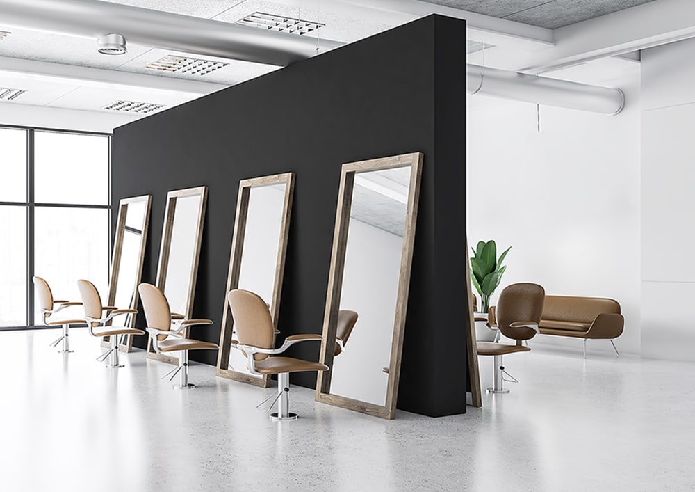 サロンのカットスペース